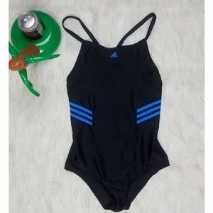 Adidas Vortex One Piece Swimsuit logo NWOT